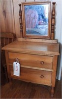 Very cute children’s antique Maple two drawer