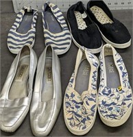 Lot of slip on shoes size 7 1/2 and 8