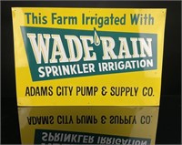Wade Rain Sprinkler Irrigation Farm Tin Sign