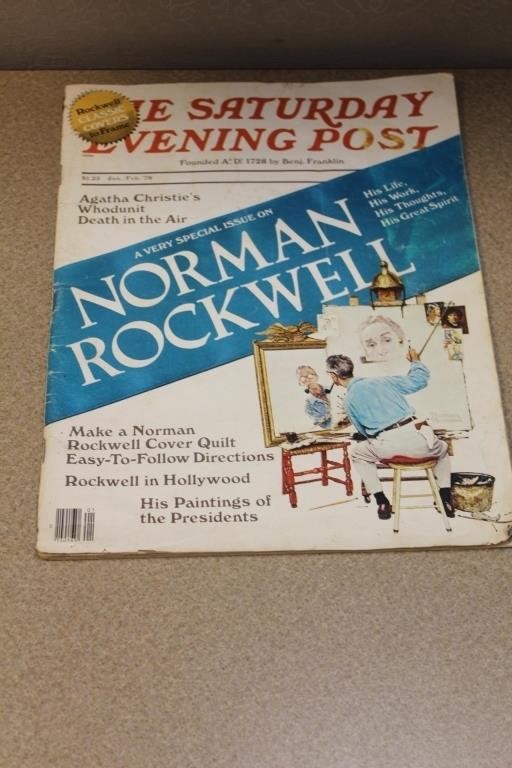 Saturday Evening Post - Norman Rockwell Issue