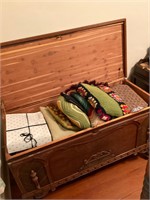 Cedar Chest with Contents