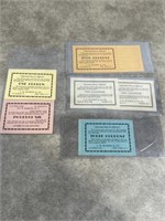 L.W. Hudson vintage coupons