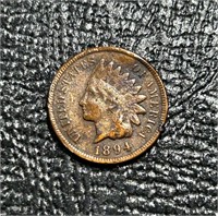 1894 US Indian Cent
