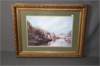 European Picture in Ornate Gold Frame