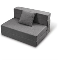 Folding Sofa Bed, 6 inch Memory Foam Couch