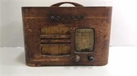 Vintage Radio Detrola Wood- Not Working