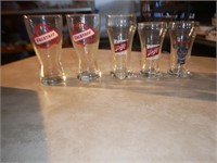 Vintage Beer Glasses - Schlitz, Falstaff, Pabst
