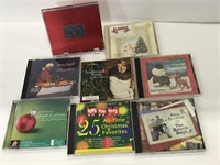 Lot of holiday Christmas music CDs