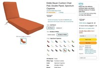 B7501  Eddie Bauer Cushion Chair Pad, 23x75x2.5, C