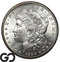 1884-CC Morgan Silver Dollar, BU++ Bid: 305