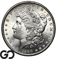1890 Morgan Silver Dollar, BU++ Bid: 105