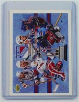 NY Rangers '92 President's Trophy Card