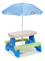 Little Tikes Easy Store Picnic Table with