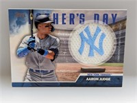 2023 Topps Aaron Judge Father's Day Commem Patch