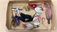 Proxy. 14 musky spinners