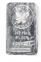 Silver  5oz Bar