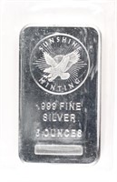 Silver  5oz Bar