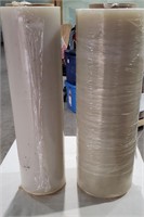 2 Rolls of Stretch Wrap/Film-one is a partial