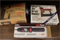 lot of Tools in Boxes