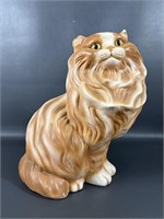 Vintage Life Size Ceramic Persian Cat