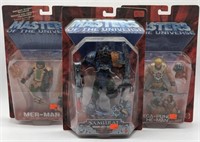 (J) Masters of the universe figurines. Bidding
