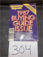Vtg 1987 Buying Guide Issues book