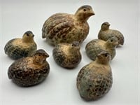 Japanese Ceramic Birds w/ Tags