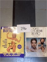 Vintage lot of books; Workout & More