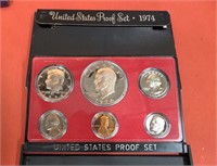 1974 United States Mint coins Proof Set