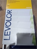 Levolor White Blinds 79in X163.