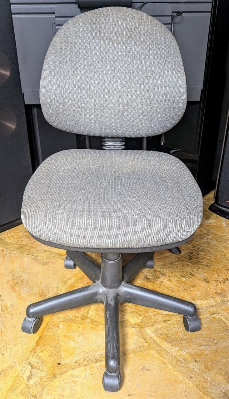 Gray Rolling Office Chair