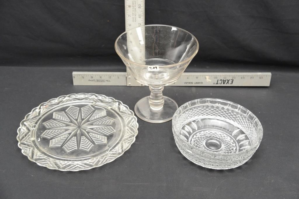 COMPOTE, TRAY, BOWL