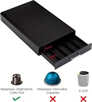 Nespresso Coffee Pod Drawer - Holds 50 Capsules