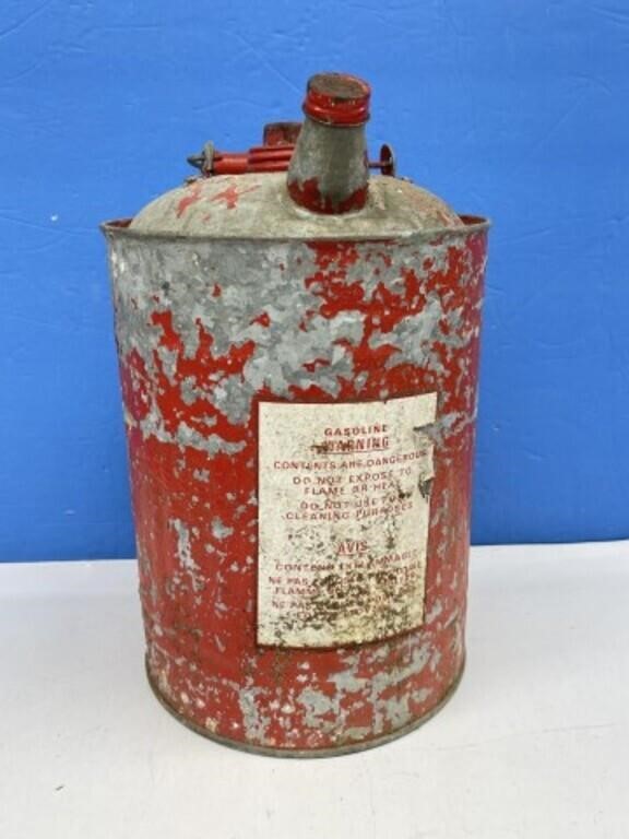 Vintage Metal Gas Can