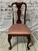 Queen Ann Style Cherry Wood Chair