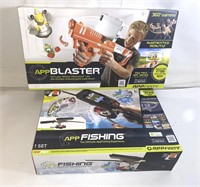 App Blaster & Fishing Games New in Boxes