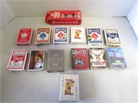 Lot of Various Cards and Poker Chips