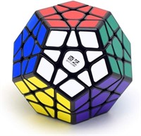 (N) CuberSpeed Qiyi Megaminx Black Magic Cube Mofa