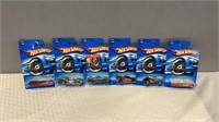 6 miscellaneous hot wheels from 2006 new on