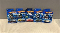 5 miscellaneous hot wheels from 2006 new on