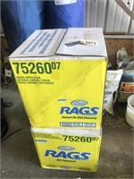 Cases of Shop Rags