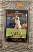 2007 Topps #NYY1 Derek Jeter Card