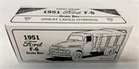 1/34 First Gear 1951 Ford F-6 Grain Box,NIB
