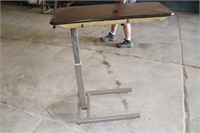 Adjustable Height Lift Table with Drawer & Mirror