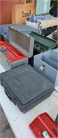 Lot of four empty toolboxes