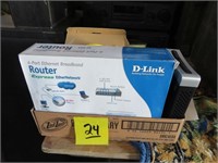 Box Lot: Router & Tech Cords