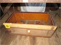 Wood Box & Step Stool