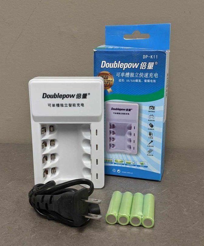 Battery Charger for Rechargeable AA or AAA