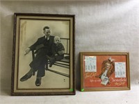 Vintage Cigarette Advertising, Old Photo