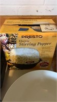 Stirring popper